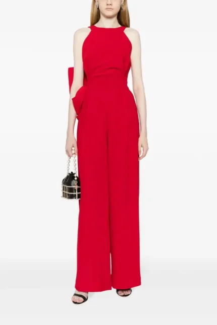 Saiid Kobeisy Capsule Exclusive Oversized bow crepe jumpsuit (1)